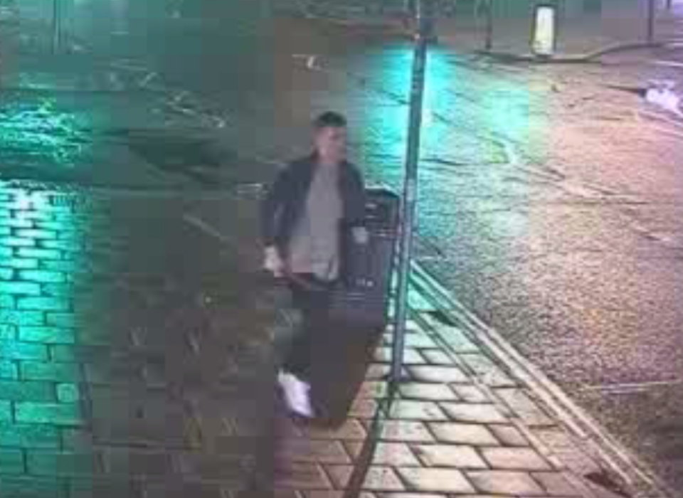  CCTV played to the court today showed Hale running towards Stokes armed with a metal pole