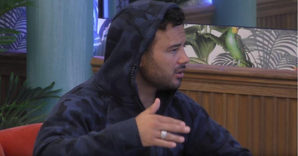  Ryan Thomas tells Sally Morgan he is 'not a bad person' on tonight's edition of Celebrity Big Brother