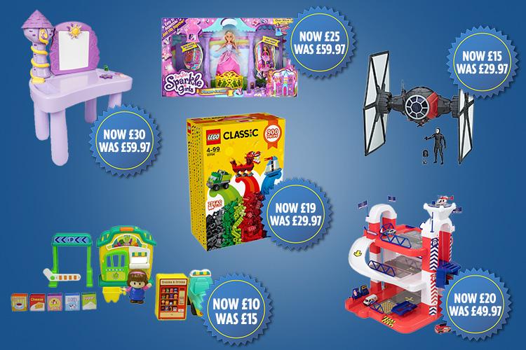  Asda has launched a huge toy sale with up to 58 per cent off