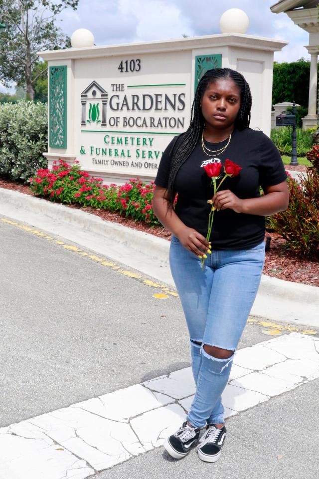  Ariana is not allowed inside the cemetery where her brother is buried