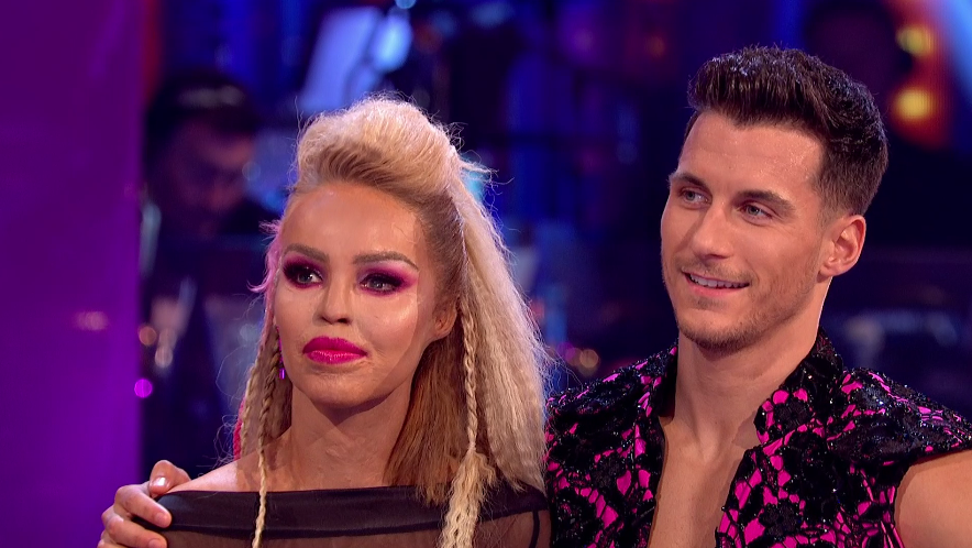  Katie Piper fought back tears as she was judged harshly on Strictly