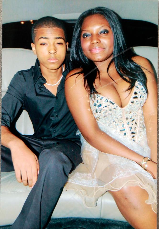  Ariana and Jahseh at her Sweet 16th party