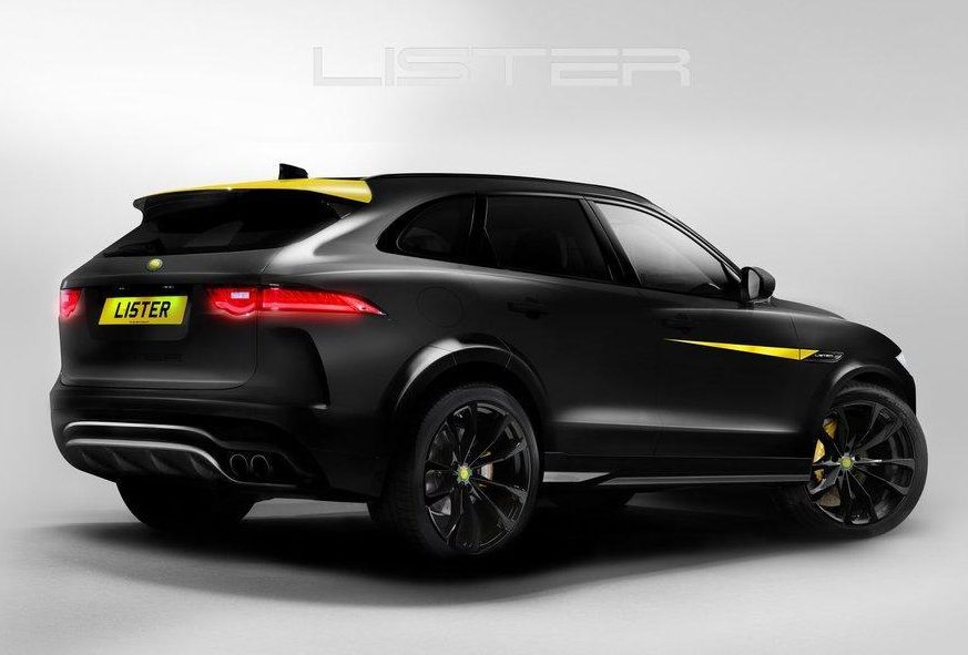 The car is based of a Jaguar F-Pace