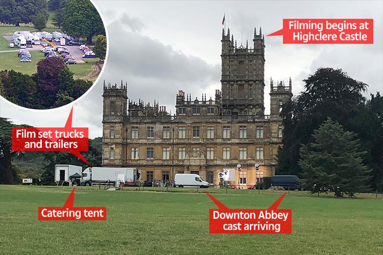 The long-awaited big screen outing returns to Highclere Castle – otherwise known as fictional counterpart, Downton Abbey