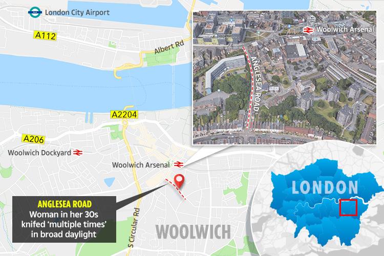  The attack took place in South East London on Monday morning