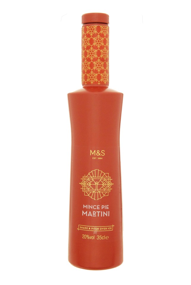 M&S Mince Pie Martini