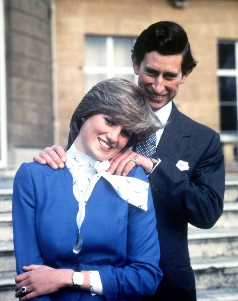  Prince Charles and Diana announced their engagement in February 1981