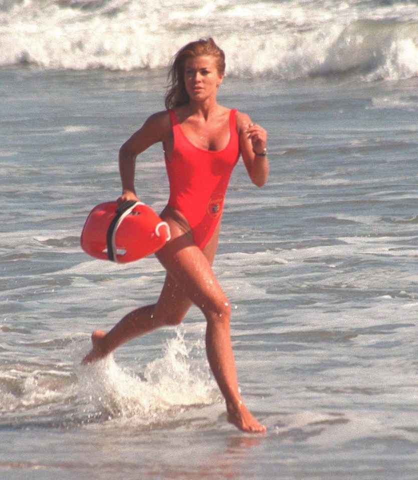 Carmen in TV fave Baywatch