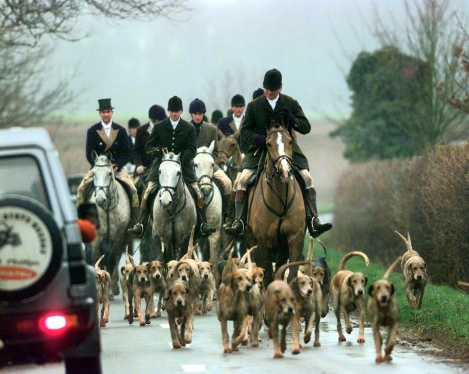  Prince Harry has been taking part in the hunts from a young age with Prince Charles and Prince William