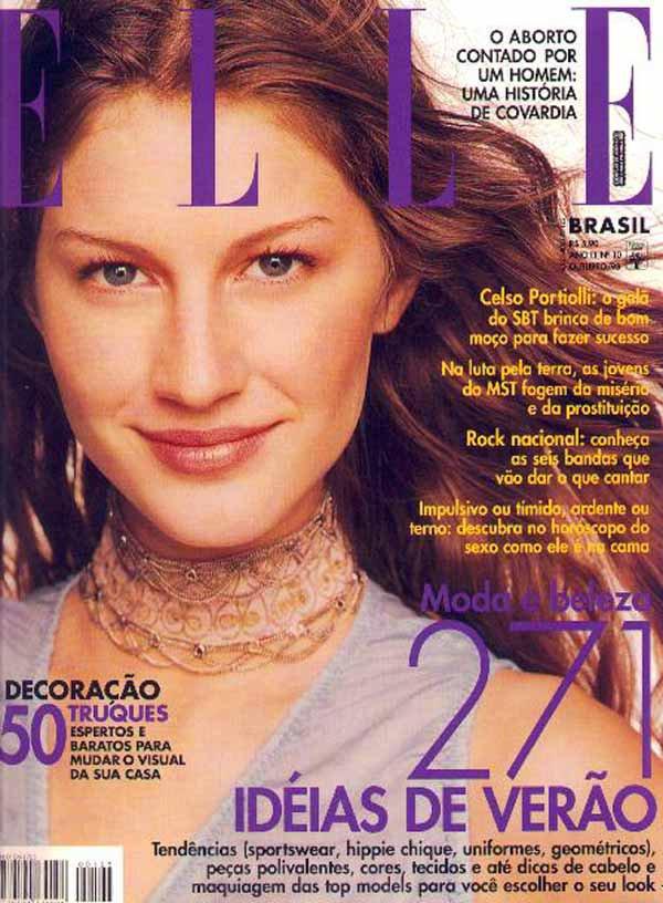  The Brazillian beauty has appeared on hundreds of magazine covers