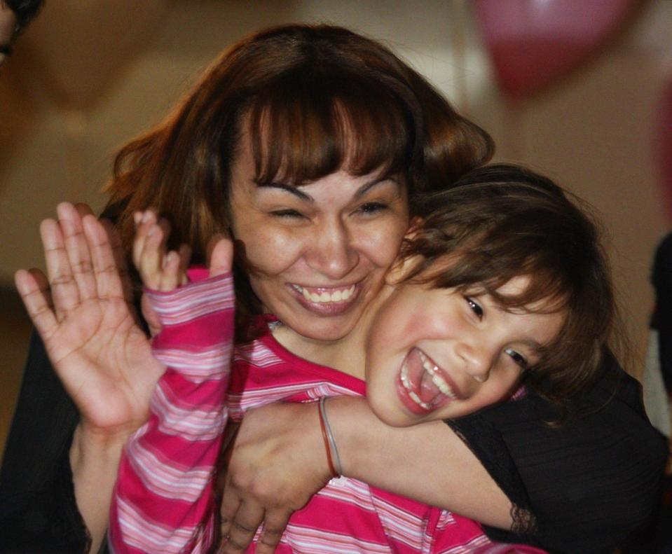  Luz Cuevas has been reunited with daughter Delimar, who she was told had died in a house fire