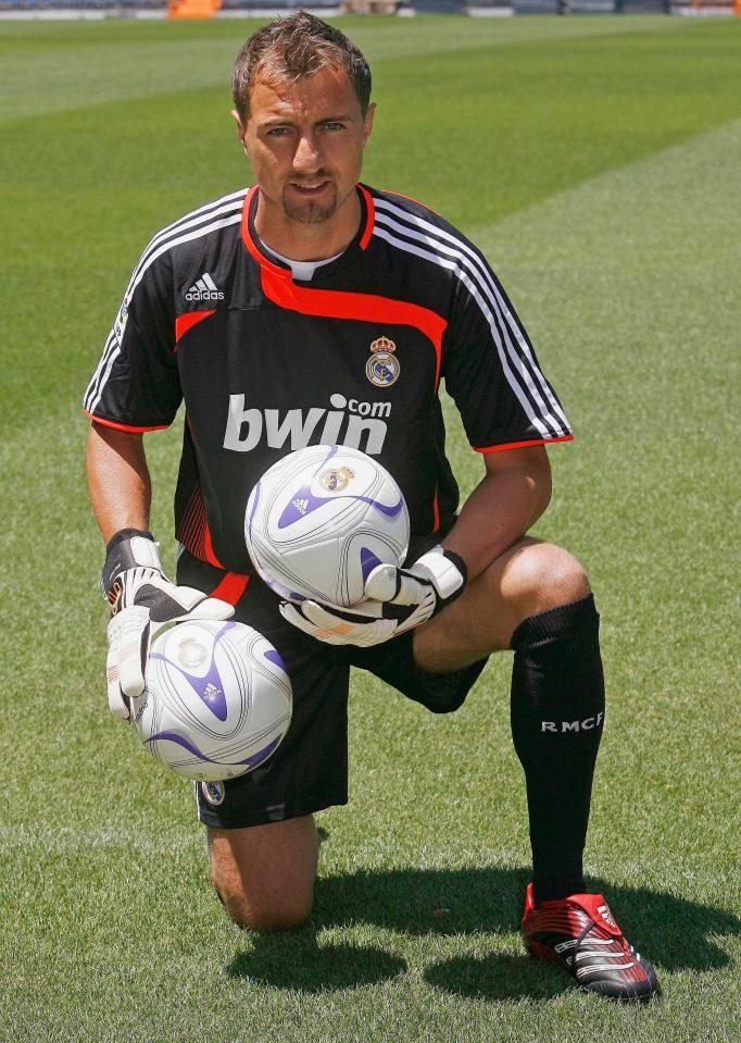  Polish keeper Dudek retired in 2011 after four years at Real Madrid