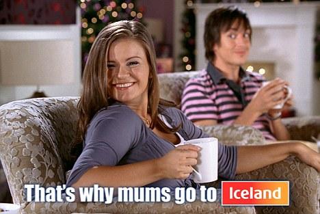 Kerry Katona's Iceland ad