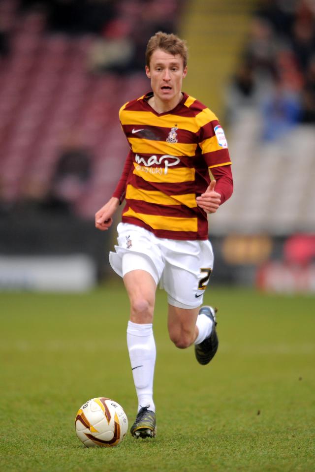 Stephen Darby joined Bradford in 2012 and would go on to captain the Bantams