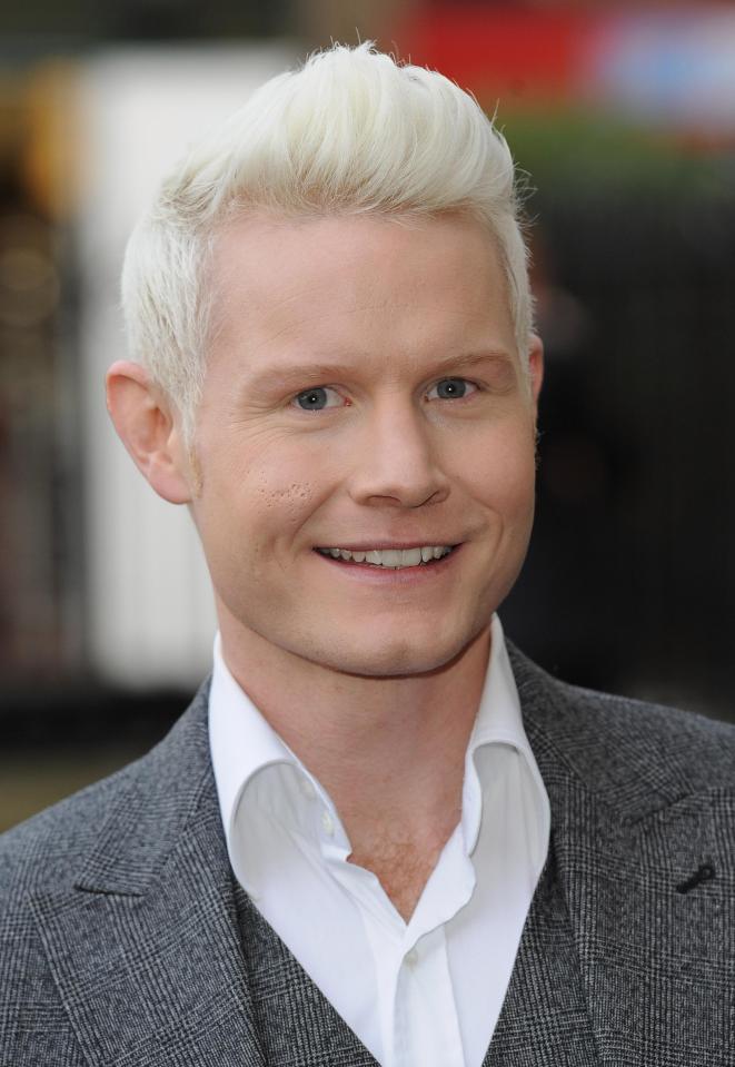  And her panto co-star Rhydian Roberts has now made a risque joke about her walking out