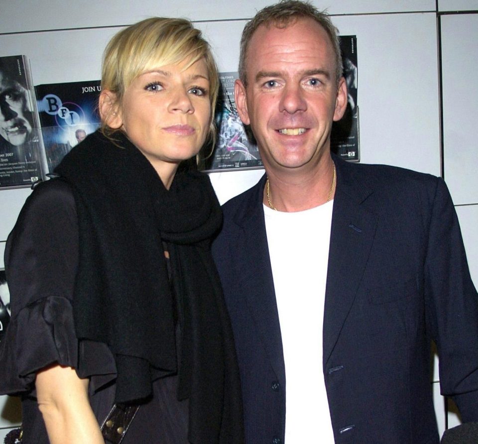  Zoe and former husband Norman Cook, aka Fatboy Slim