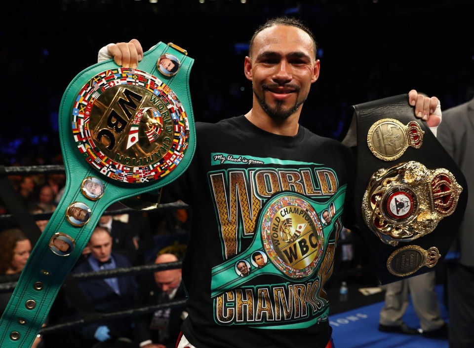 Keith Thurman was also in attendance but the former WBA and WBC welterweight champion who had his belts stripped due to injury was booed at the Barclays Centre