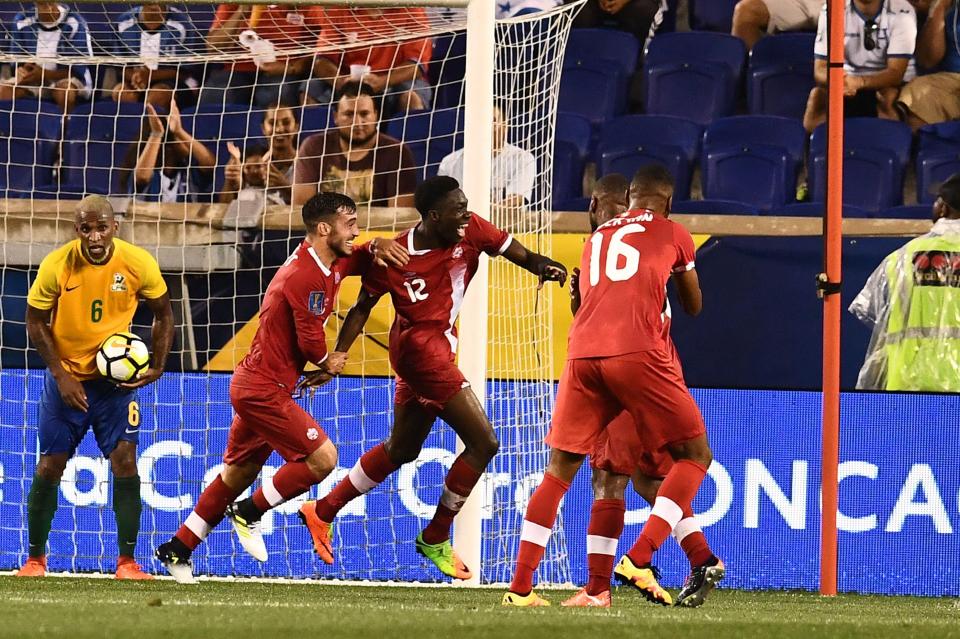  Alphonso Davies scored against French Guiana, and has five goals already for Canada