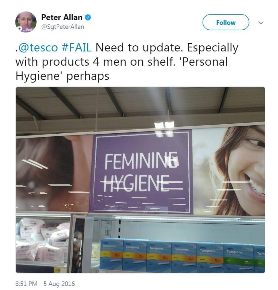  A Sussex Police sergeant demanded supermarkets change their signs to a gender-neutral title - and now police urge women to report 'misogynistic incidents' like wolf-whistling