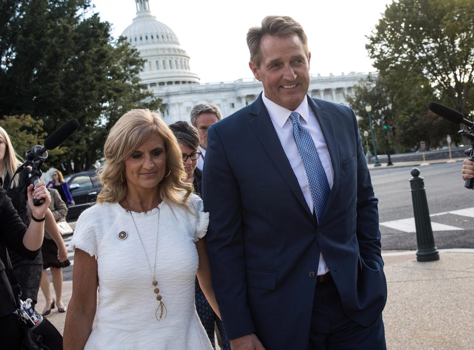  Jeff Flake and his wife Cheryl have been married since 1985 and are devout Mormons