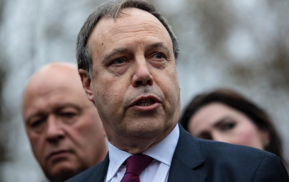  Nigel Dodds said the DUP are 'engaging with the Government regularly and intensely'