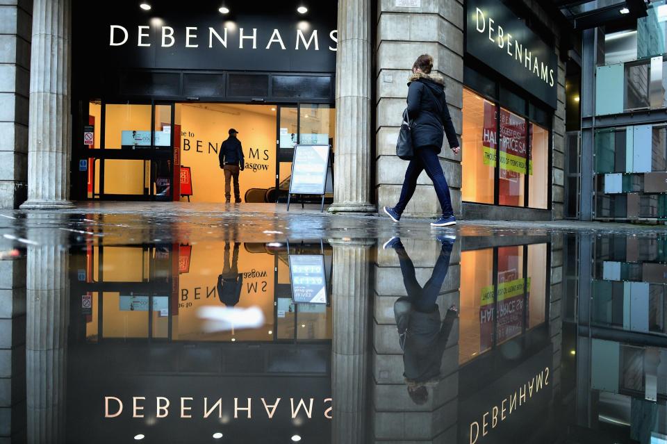 Debenhams is said to have brought in KPMG to help turn around ailing business