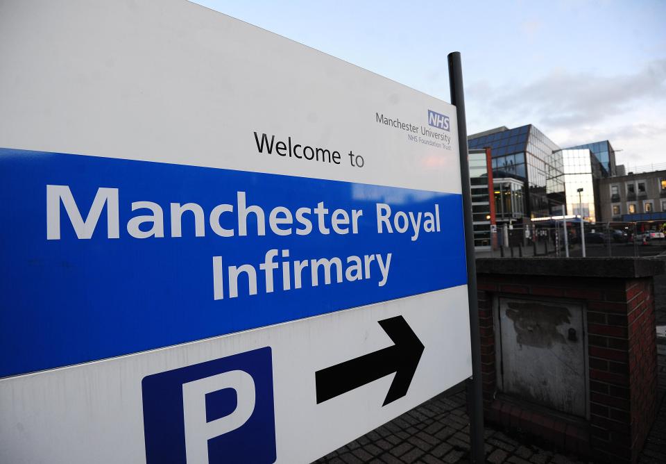  Manchester Royal Infirmary is one of four hospitals to suffer after a computer crash