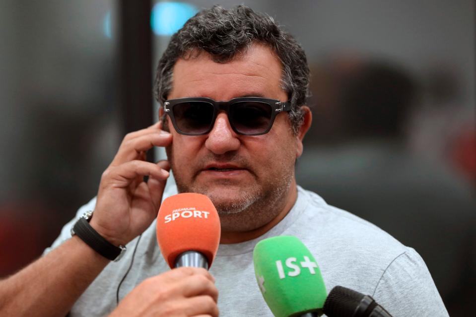  Mino Raiola and Barcelona are said to have agreed personal terms on a contract for Pogba - although United rejected any offer