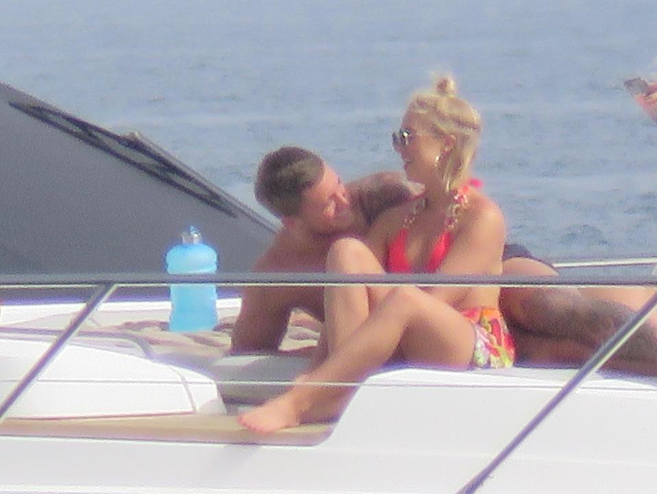  He was seen getting close to Gabby on a boat in Marbella in May