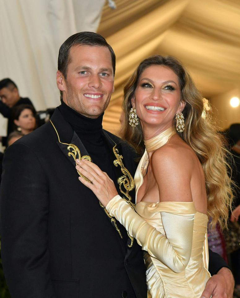  Tom and Gisele were pictured together at the Met Gala this year