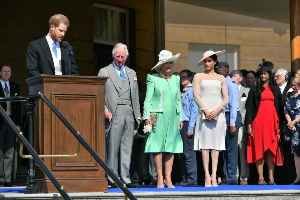  Prince Charles's birthday celebrations kicked off in May with a garden party at Buckingham Palace