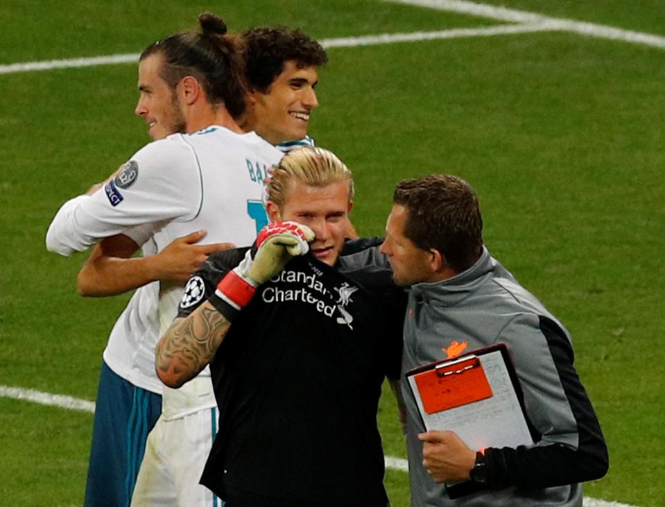  Loris Karius was left in tears at full-time of the Champions League final