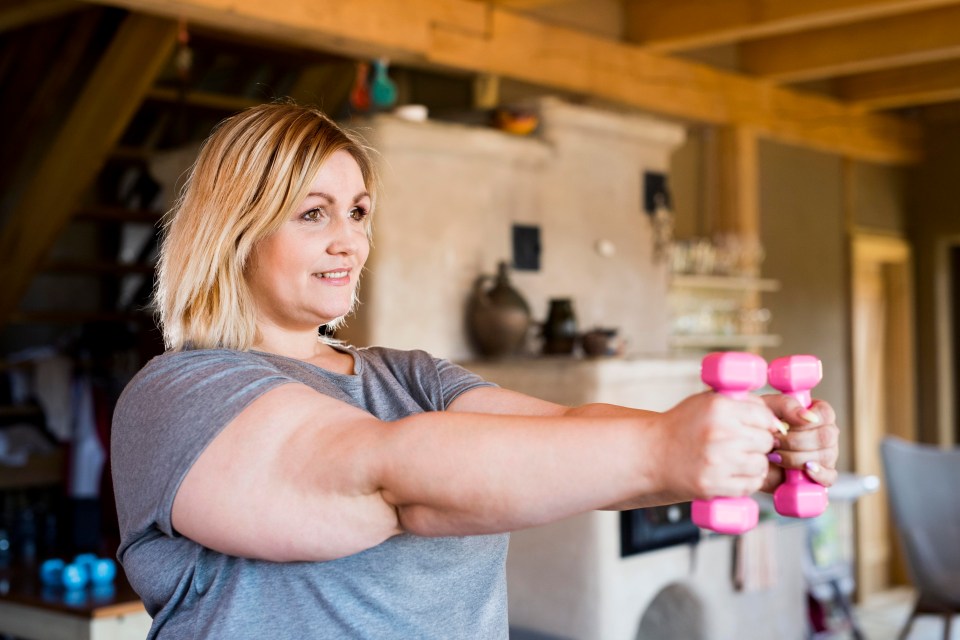 Bingo wings plague many women, with around ten per cent of women admitting they are worried about their arm fat