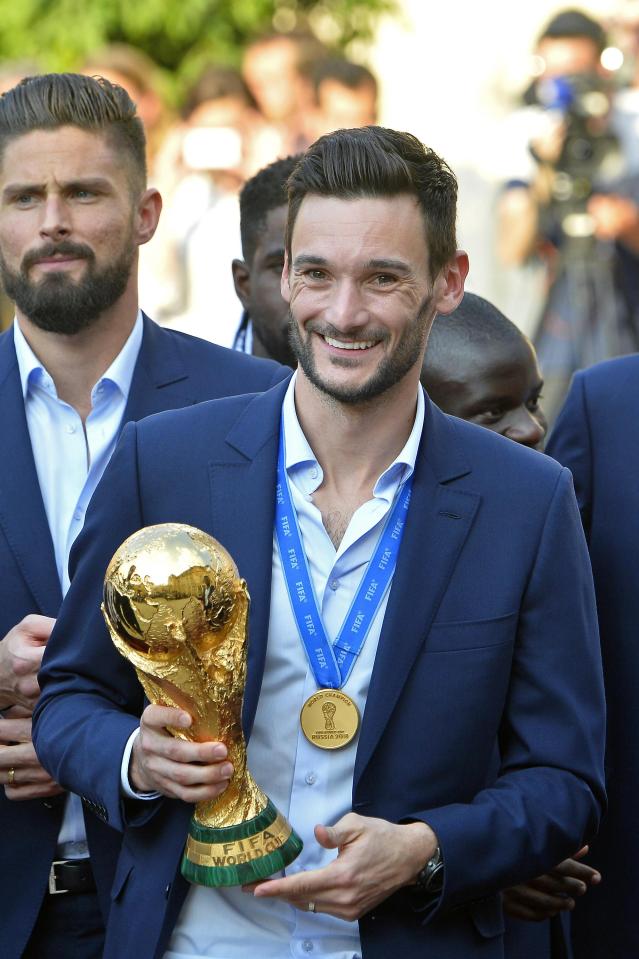  Hugo Lloris is on the shortlist for Goalkeeper of the Year after captaining France to World Cup glory