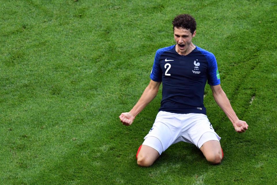 Pavard put his name on the map with an incredible World Cup performance