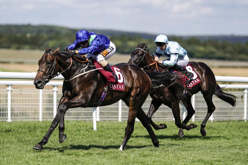  Dunkerron (right) was second in the Vintage Stakes