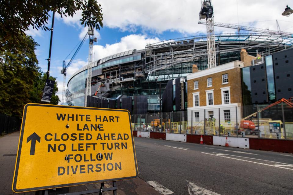  The opening of Tottenham's new stadium was delayed due to dodgy electrical wiring