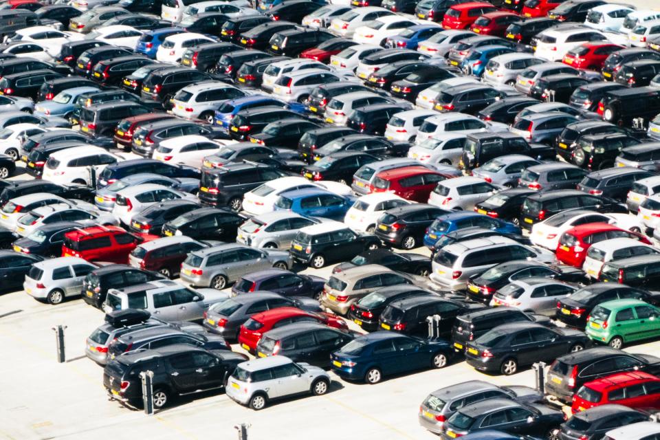  Airport carparks are vast places - and it's easy to lose track of cars there