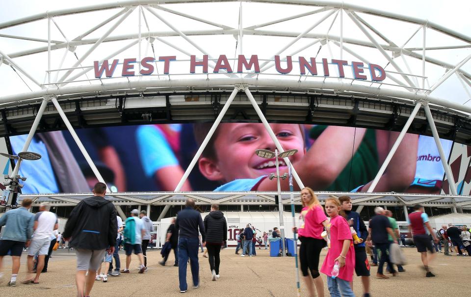  The Hammers pay just £2.5million-a-year to use the London Stadium as their home ground