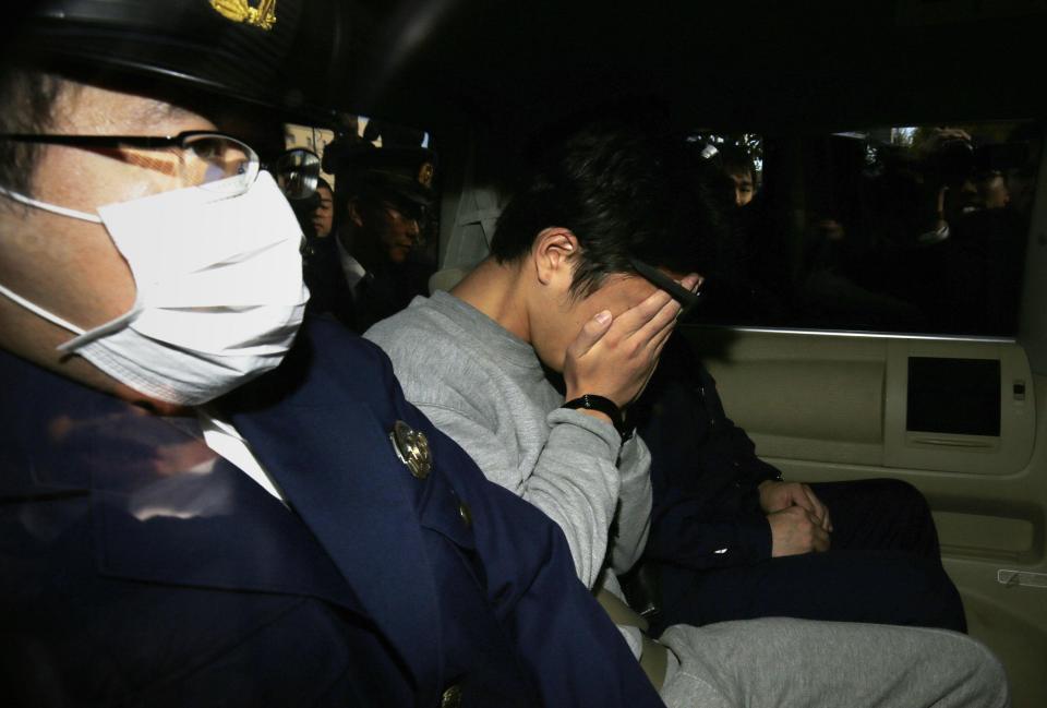  Takahiro Shiraishi, 27, has admitted to killing and butchering all nine of his victims