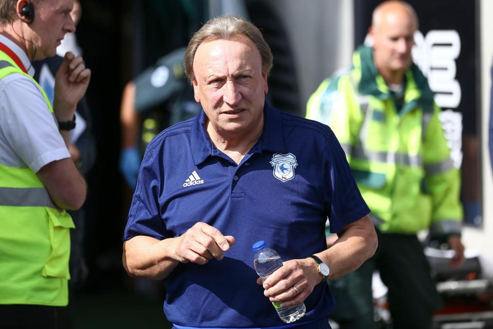 Neil Warnock gathered his squad round his house for a BBQ and spot of fishing