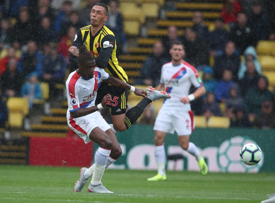  Deeney admits Watford players took it in turns to kick Zaha