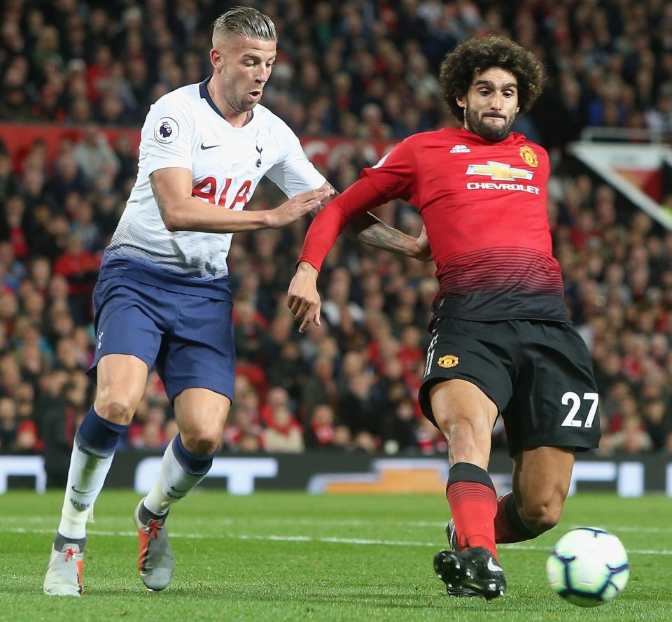  Toby Alderweireld was denied summer move to Manchester United