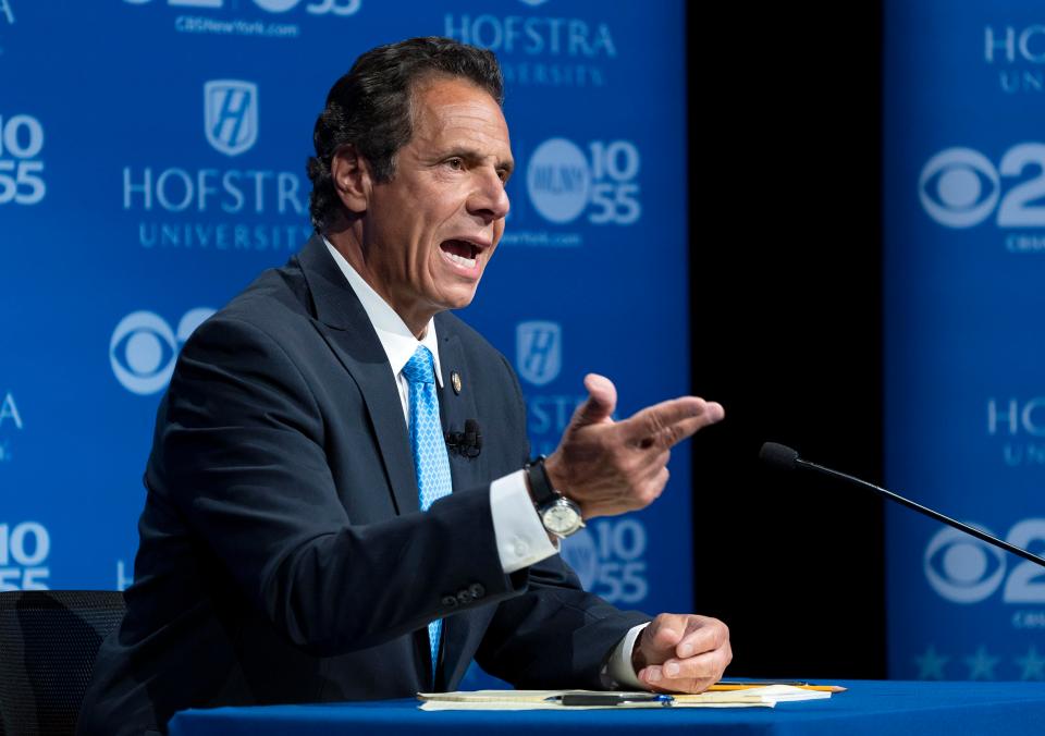  The defeat set Cuomo up for a November battle with Marc Molinaro, the Republican nominee for governor