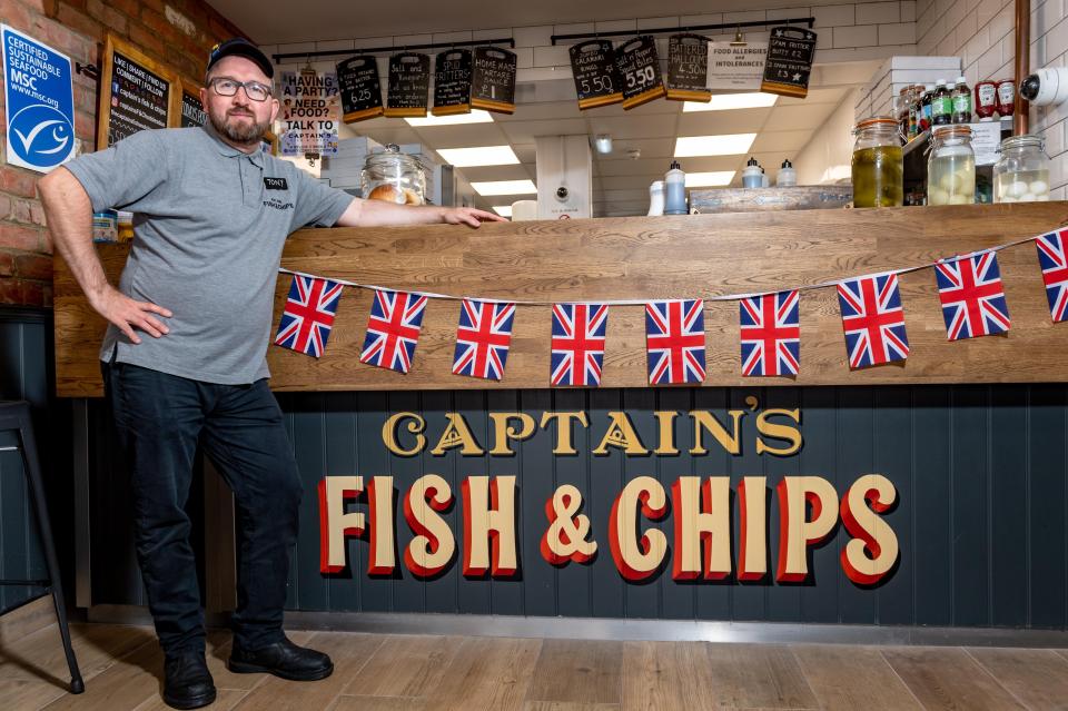  Tony Forgione has run Captain's Fish and Chips for 20 years