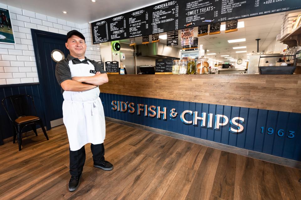  Liberato opened Sid's Fish and Chips in March