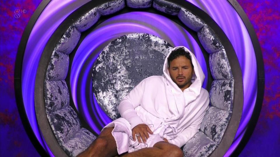  Ryan Thomas has struggled in the CBB house after being accused of being a 'woman beater' by Roxanne