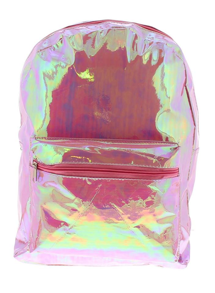  This holographic Hayley Backpack from Wynsors is a holo-t of savings