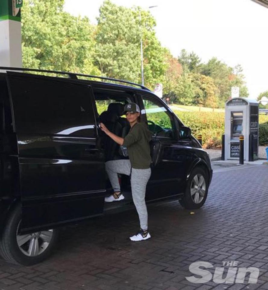  Roxanne Pallett has been pictured for the first time since she quit the Celebrity Big Brother house this morning