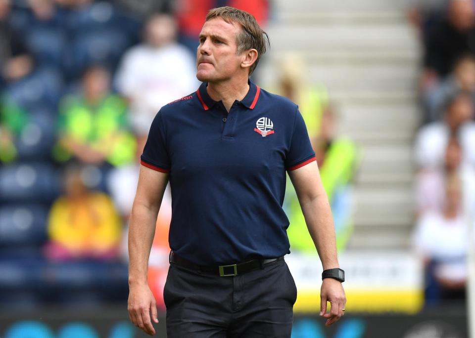  Phil Parkinson's side currently sit eight in the Championship table with 11 points